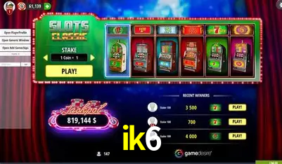 Provedores de Jogos ik6